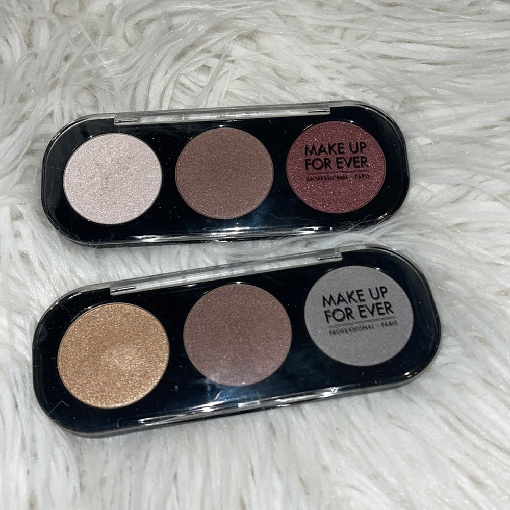 Two New Makeup for ever Palette Trio Vide !